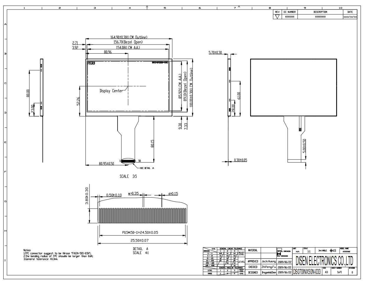 I-DS070INX50N-033