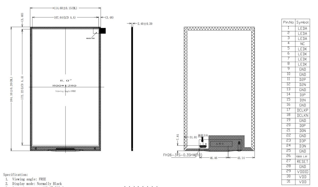 Chithunzi cha DS080INX31N-006-A