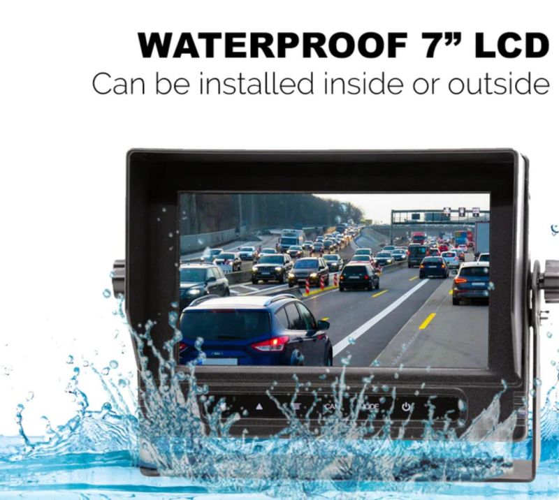 DISEN LCD tahan air 7 inci